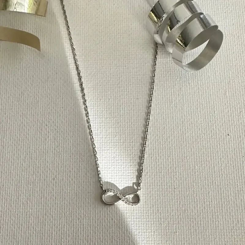 Collier infini argent Perrine